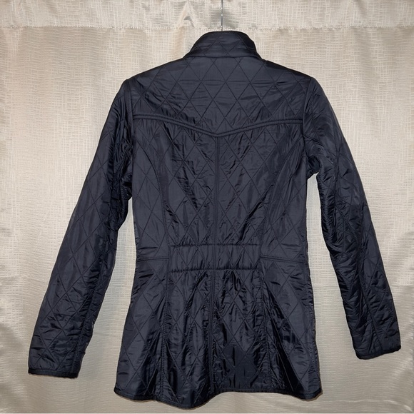 Barbour Cavalry Polarquilt Jacket in Navy - Picture 4 of 9